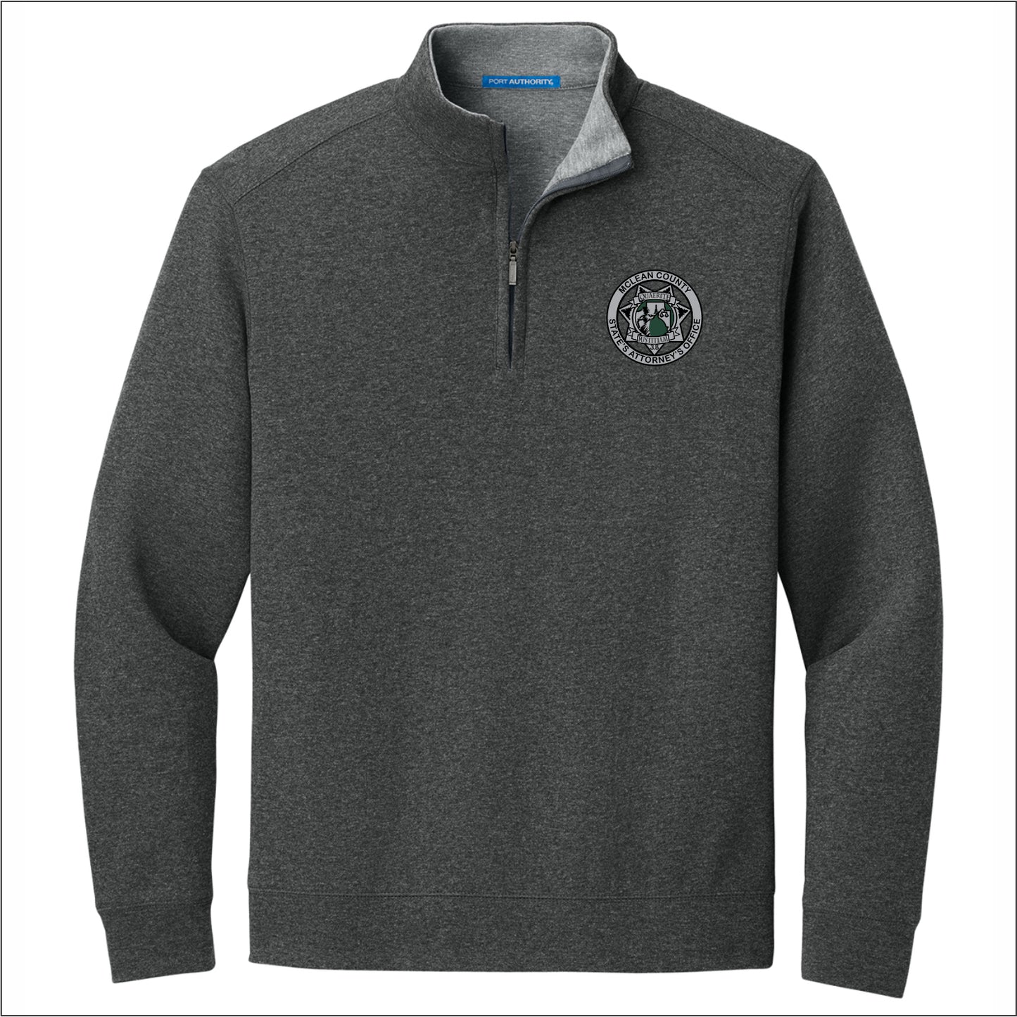 McLean Co State's Attorney Interlock 1/4 Zip Pullover