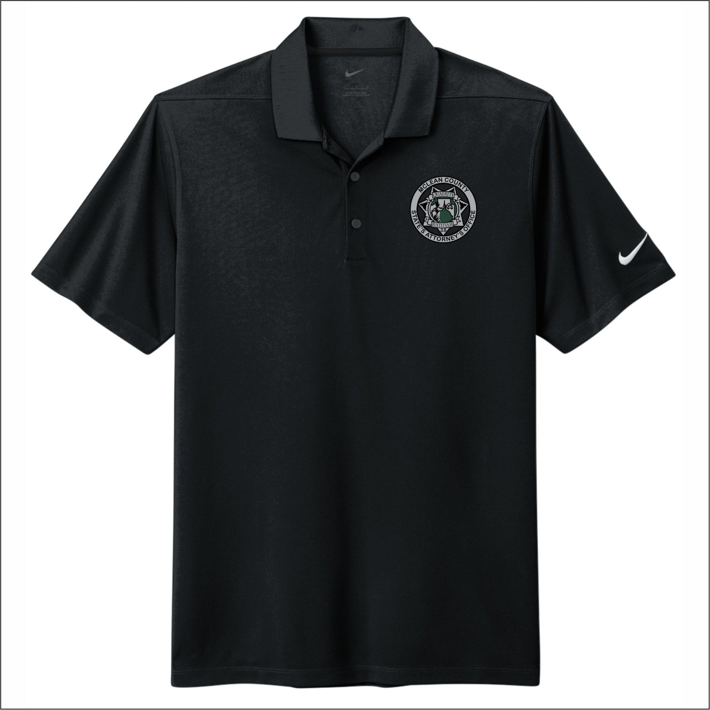 McLean Co State's Attorney NIKE Dri-Fit Micro Pique Polo