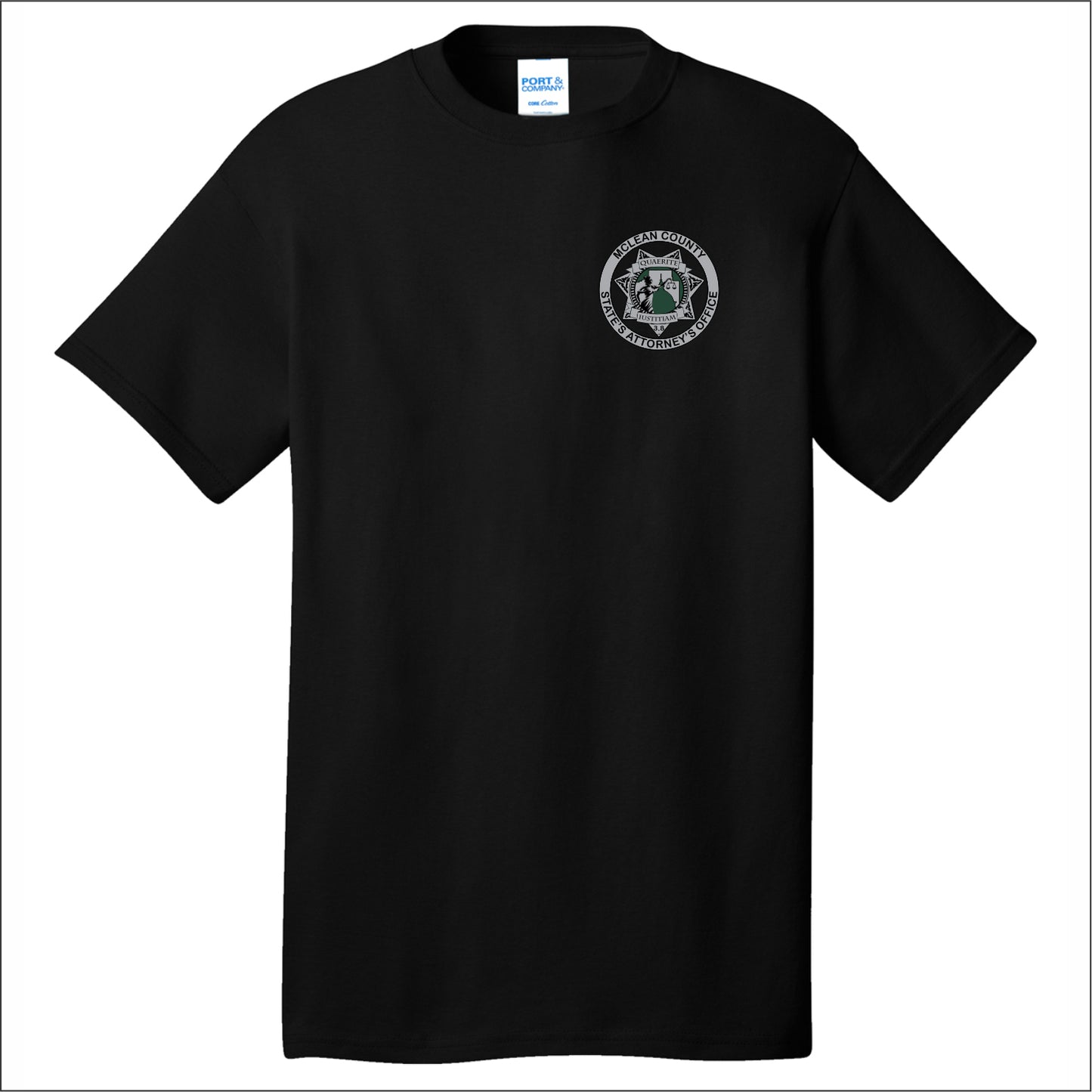 McLean Co State's Attorney Short Sleeve T-shirt