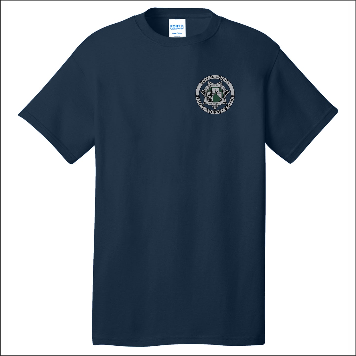 McLean Co State's Attorney Short Sleeve T-shirt