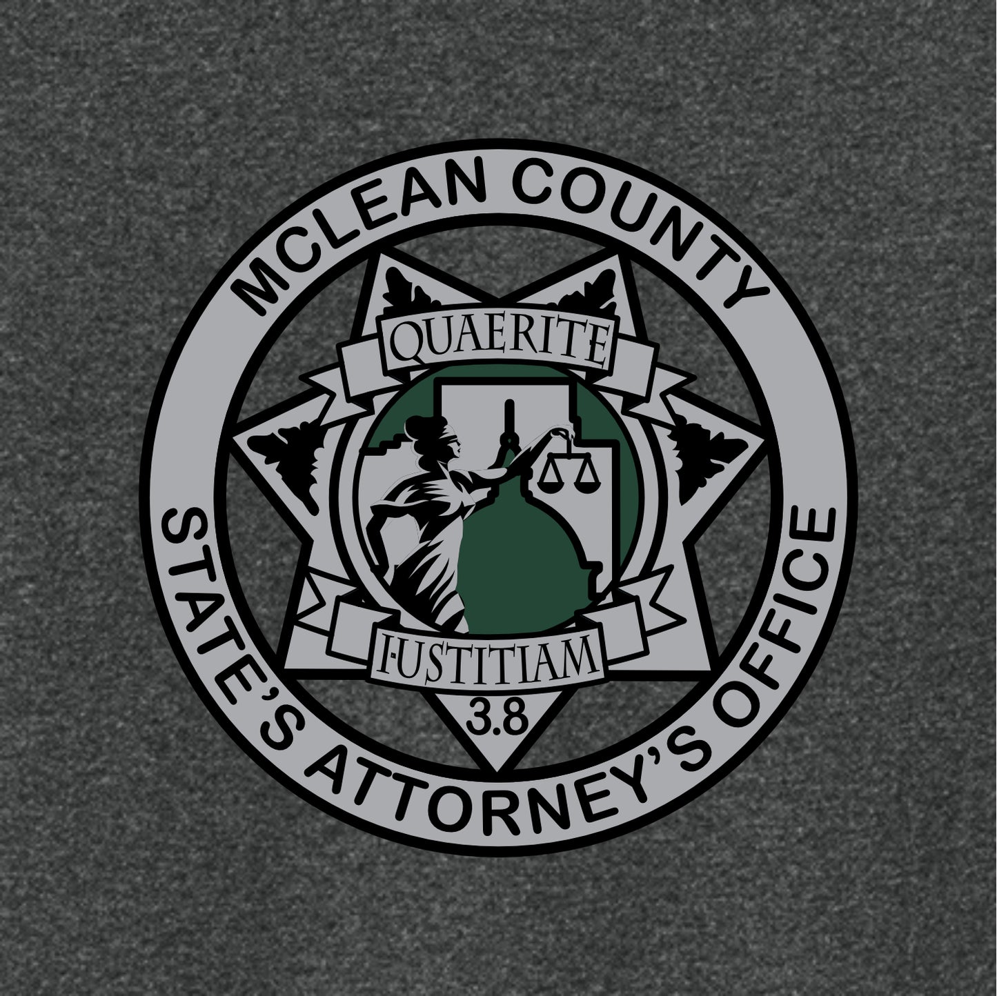 McLean Co State's Attorney Interlock 1/4 Zip Pullover