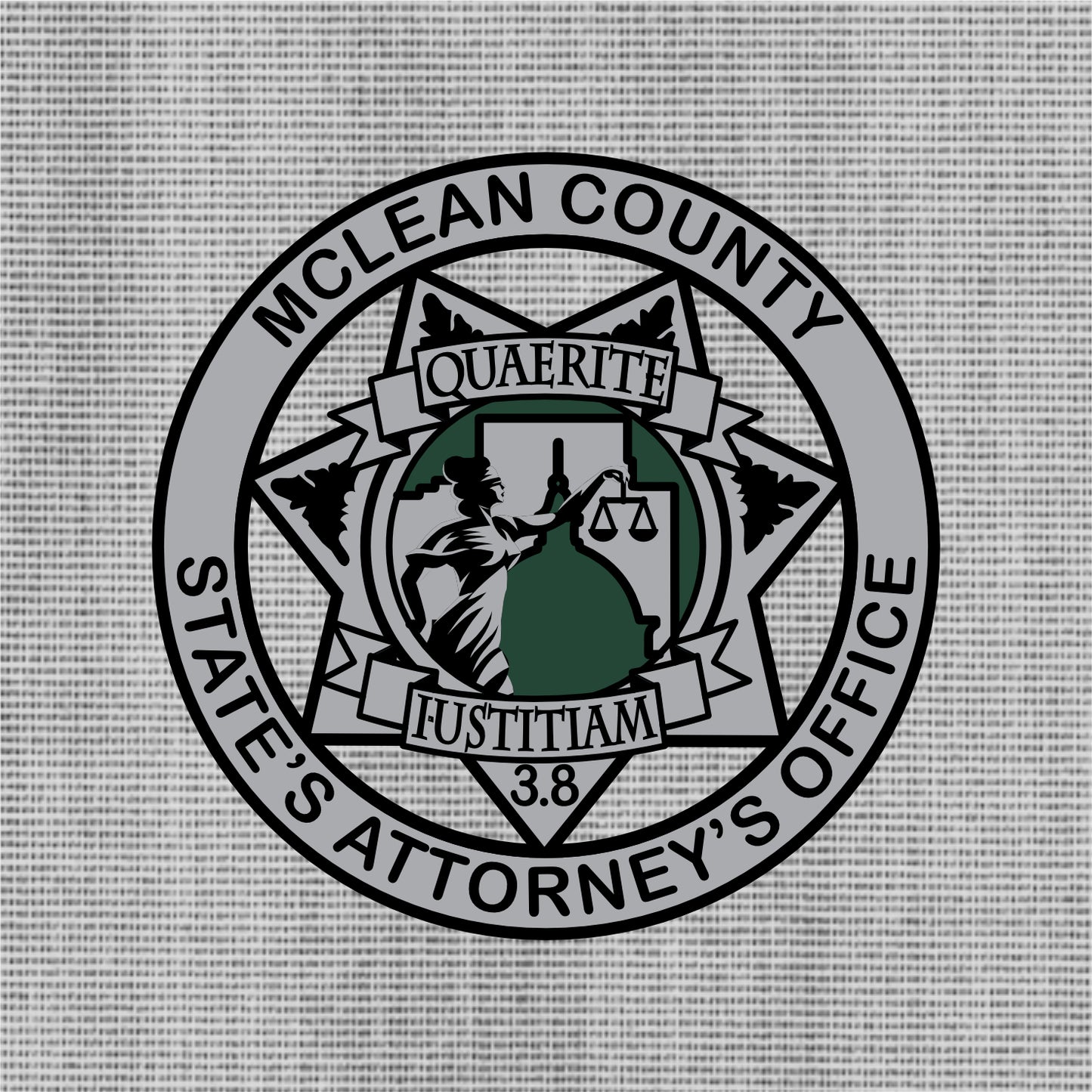 McLean Co State's Attorney Long Sleeve Stretch Woven Shirt
