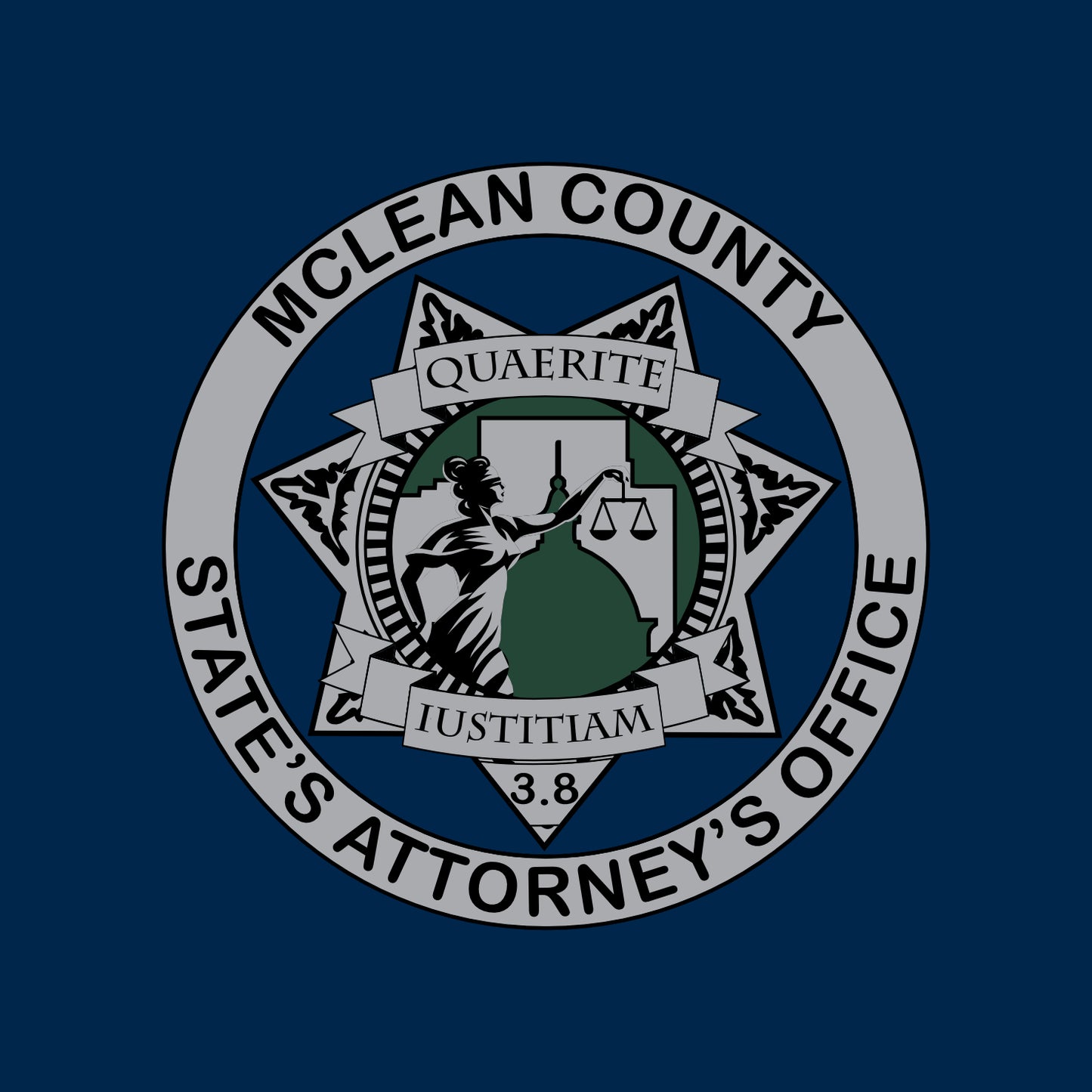 McLean Co State's Attorney Short Sleeve T-shirt