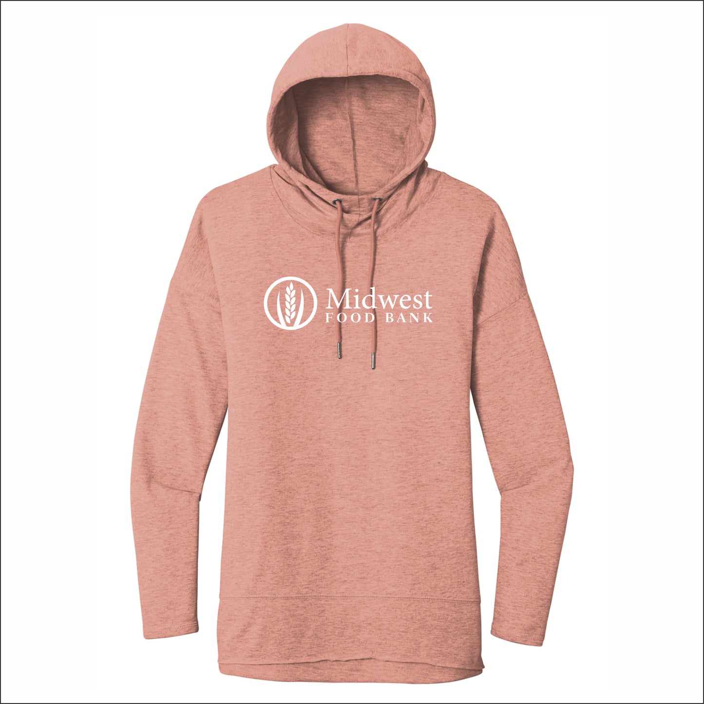 Midwest Food Bank Ladies Featherweight French Terry Hoodie
