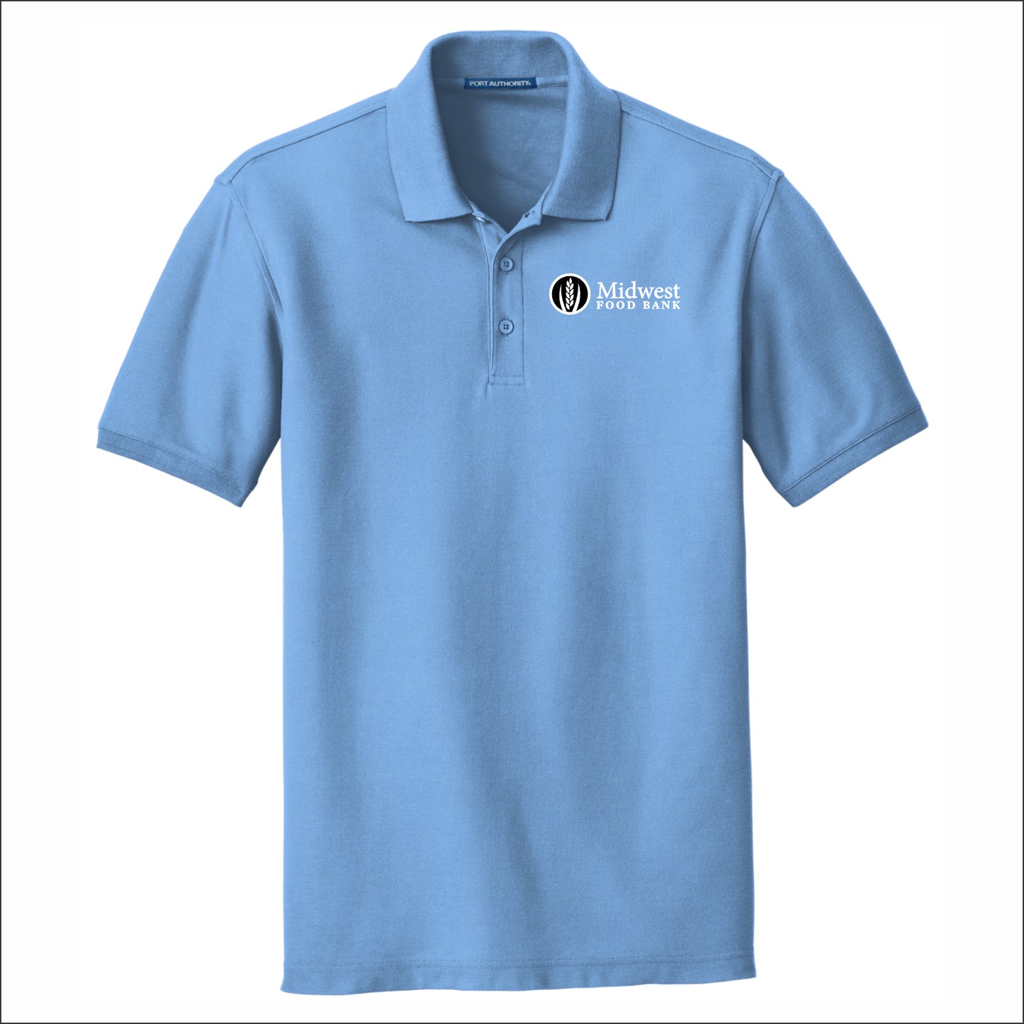 Midwest Food Bank Classic Pique Short Sleeve Polo Shirt