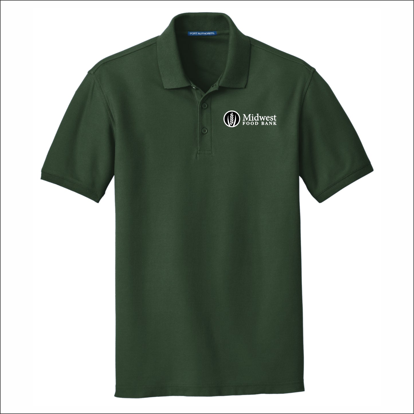 Midwest Food Bank Classic Pique Short Sleeve Polo Shirt