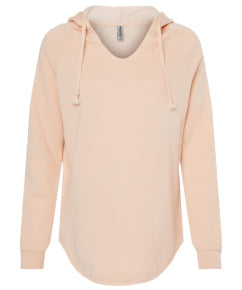 ALL Ladies Wave Wash Hooded Sweatshirt