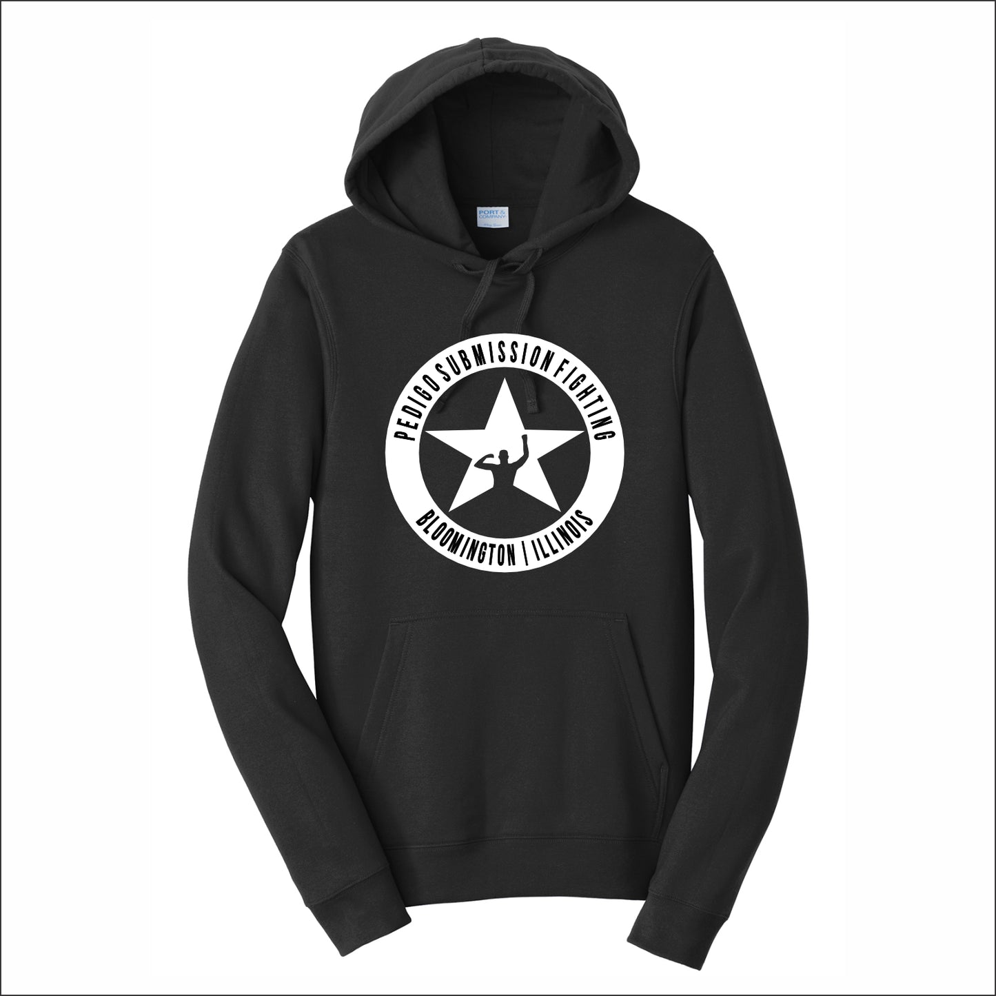 Pedigo Fan Favorite Pullover Hooded Sweatshirt - Design A