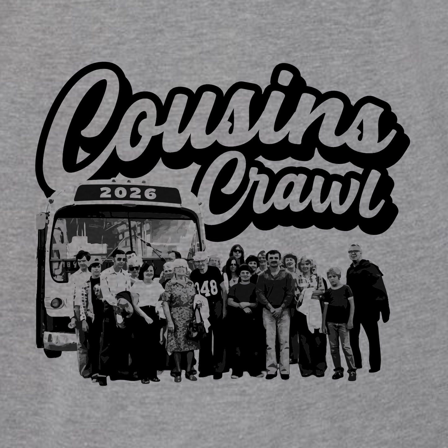 Plikuhn Cousins Crawl Tri-Blend Tee