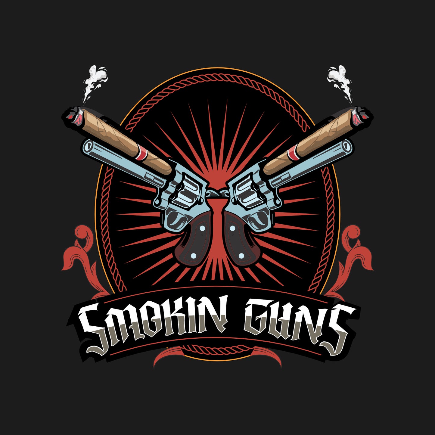 Smokin' Guns MCL Crewneck Sweatshirt - Design B