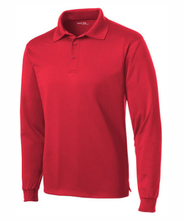 ALL Micropique Long Sleeve Performance Polo