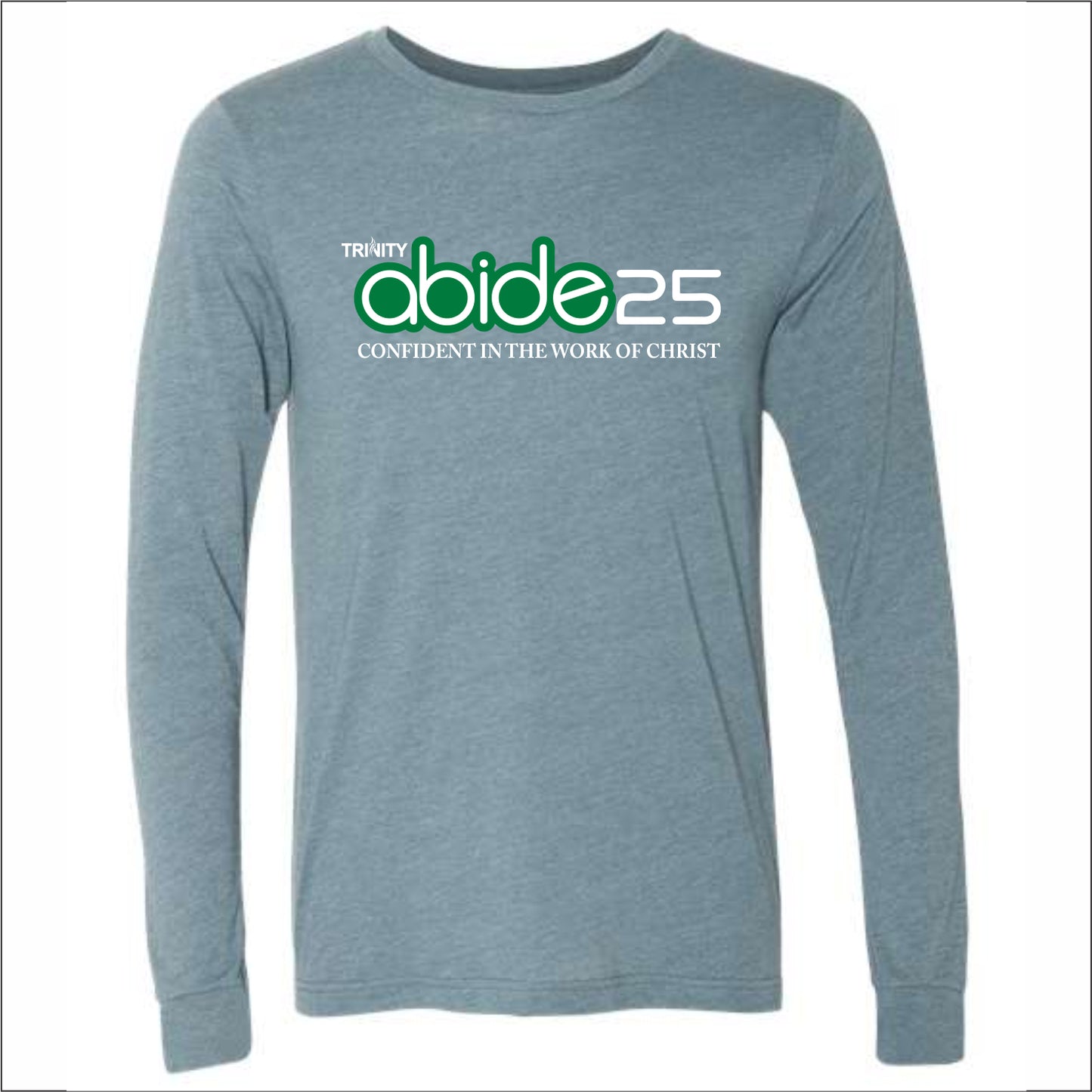 Trinity Church Heathered Soft Jersey Long Sleeve T-shirt