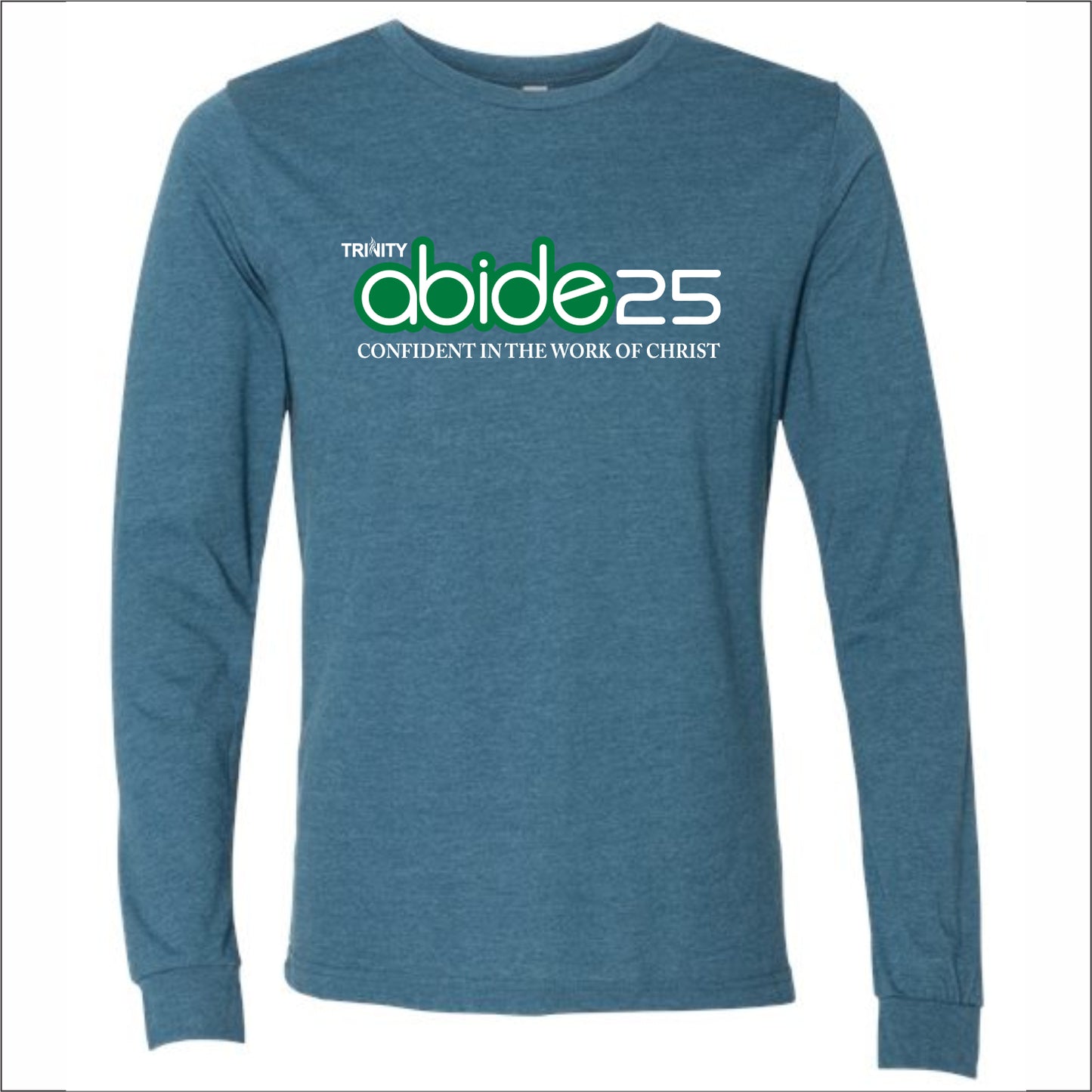 Trinity Church Heathered Soft Jersey Long Sleeve T-shirt