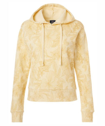 ALL Ladies Maddie Floral Print Hooded Sweatshirt