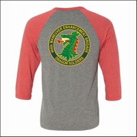 404th MEB Tri-Blend 3/4 Slv Baseball T