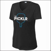 The Picklr Ladies Dri-Fit V-Neck T-shirt