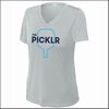 The Picklr Ladies Dri-Fit V-Neck T-shirt