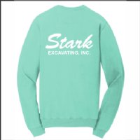 Stark Excavating Beach Wash Crewneck Sweatshirt