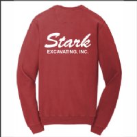 Stark Excavating Beach Wash Crewneck Sweatshirt