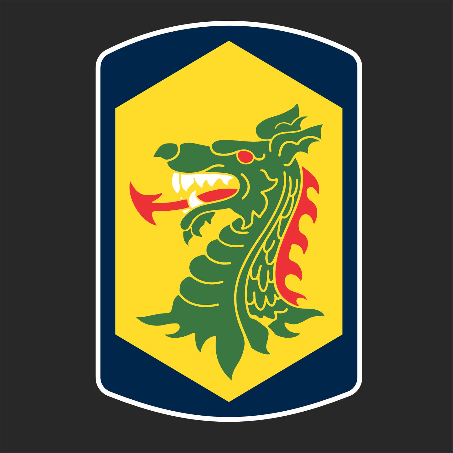 123rd Engineer Battalion NIKE Dri-Fit Performance T-shirt - Design A