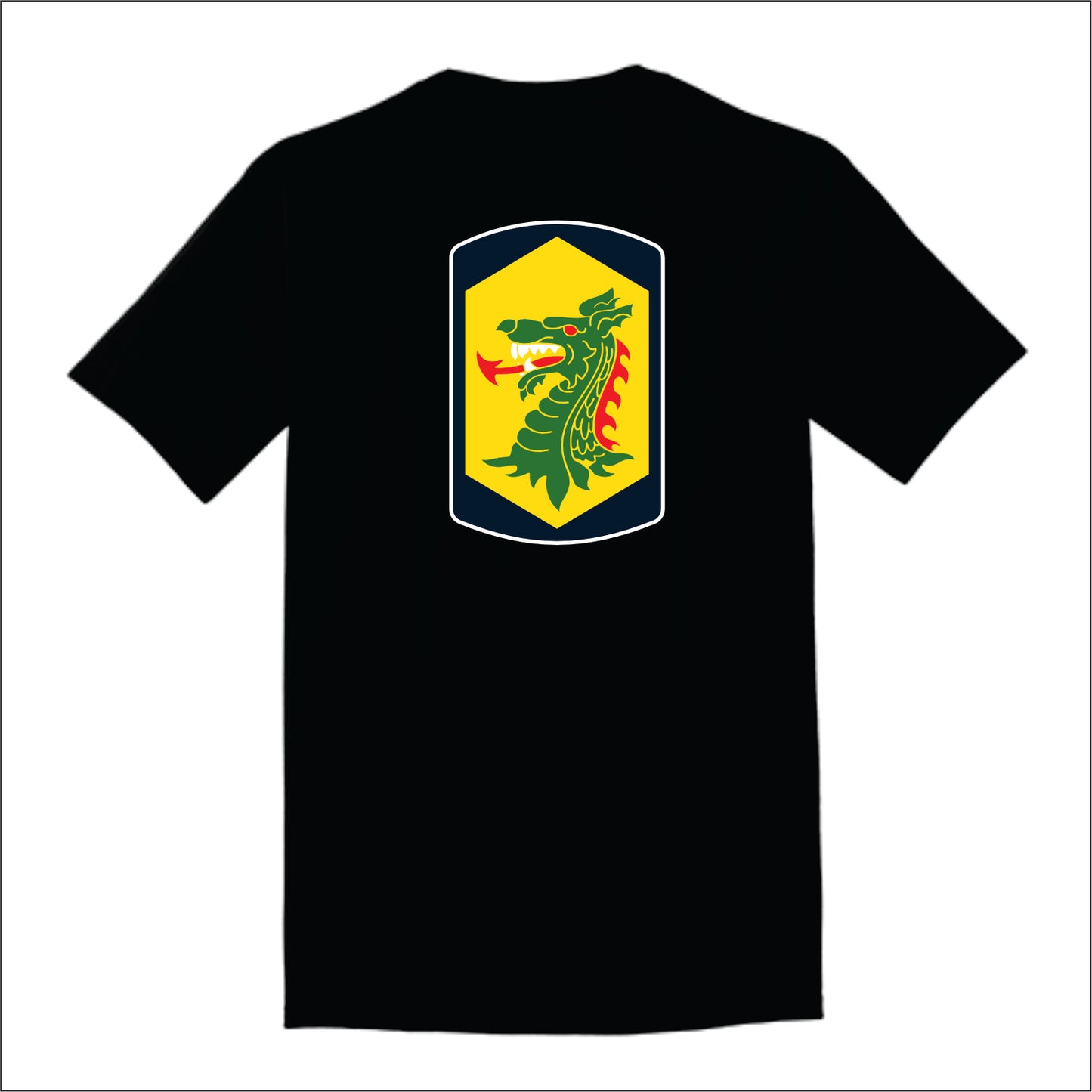 123rd Engineer Battalion Short Sleeve T-shirt - Design A