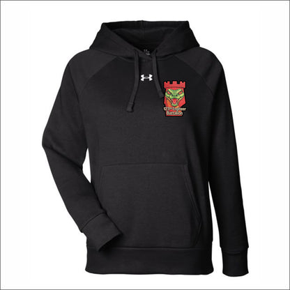 123rd Engineer Battalion Ladies Under Armour Rival Hooded Sweatshirt - Design A