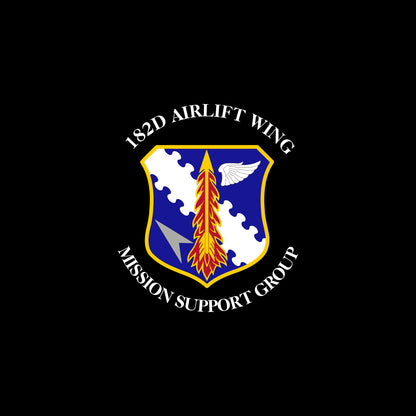 182nd Airlift Wing Hooded Sweatshirt