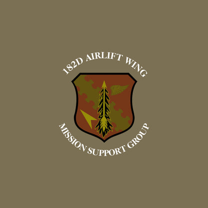 182nd Airlift Wing Hooded Sweatshirt