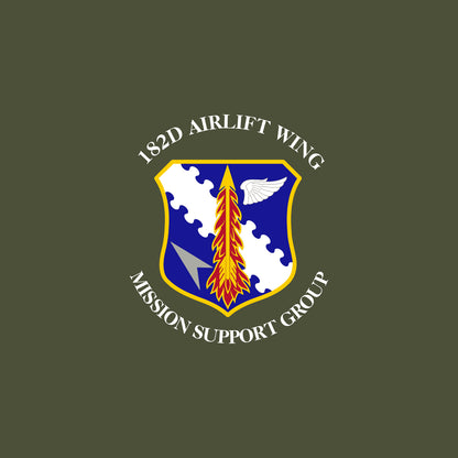 182nd Airlift Wing Hooded Sweatshirt
