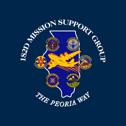 182nd Airlift Wing Repeat Shorts