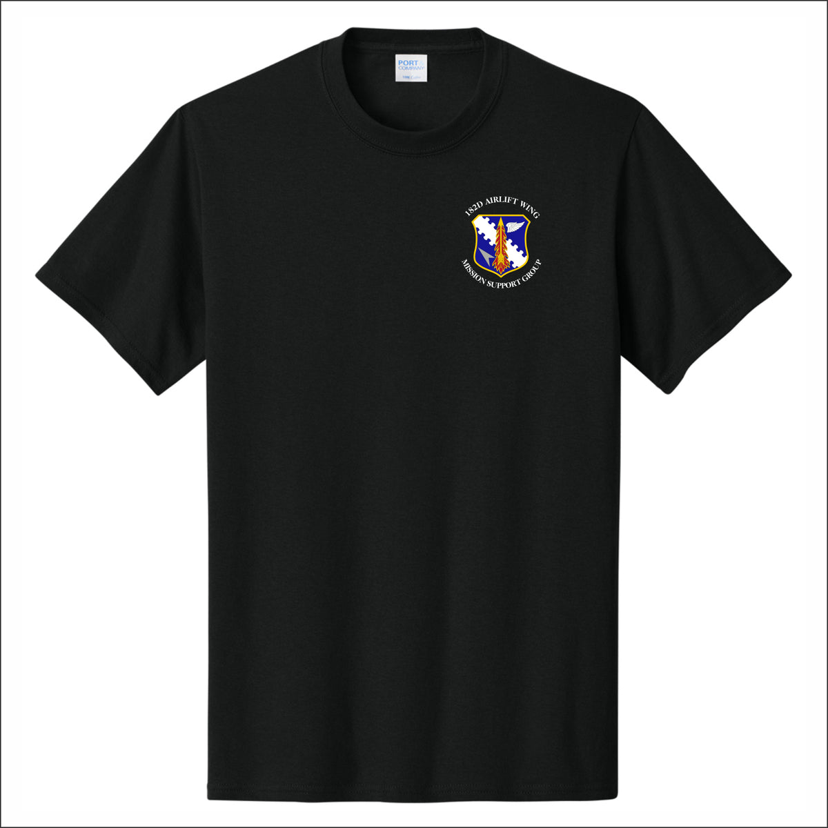 182nd Airlift Wing Short Sleeve T-shirt