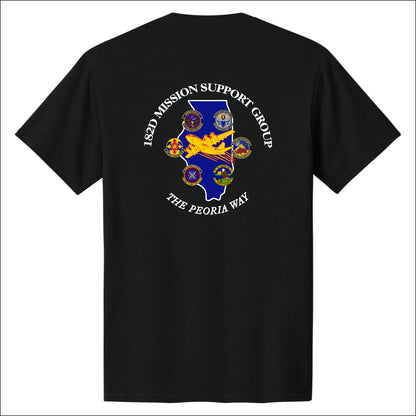 182nd Airlift Wing Short Sleeve T-shirt