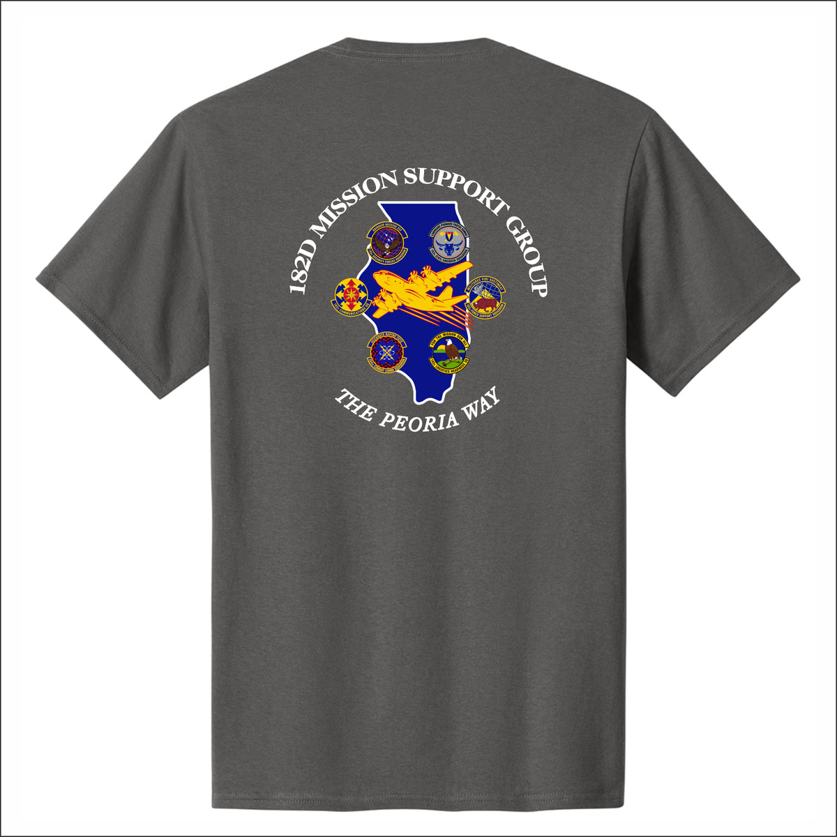 182nd Airlift Wing Short Sleeve T-shirt