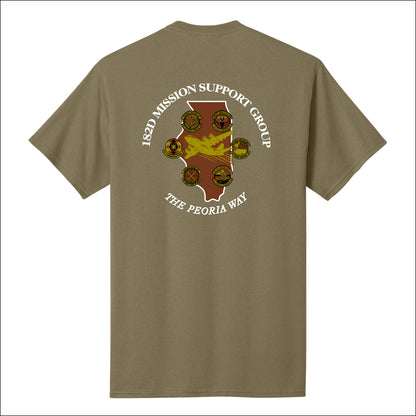 182nd Airlift Wing Short Sleeve T-shirt