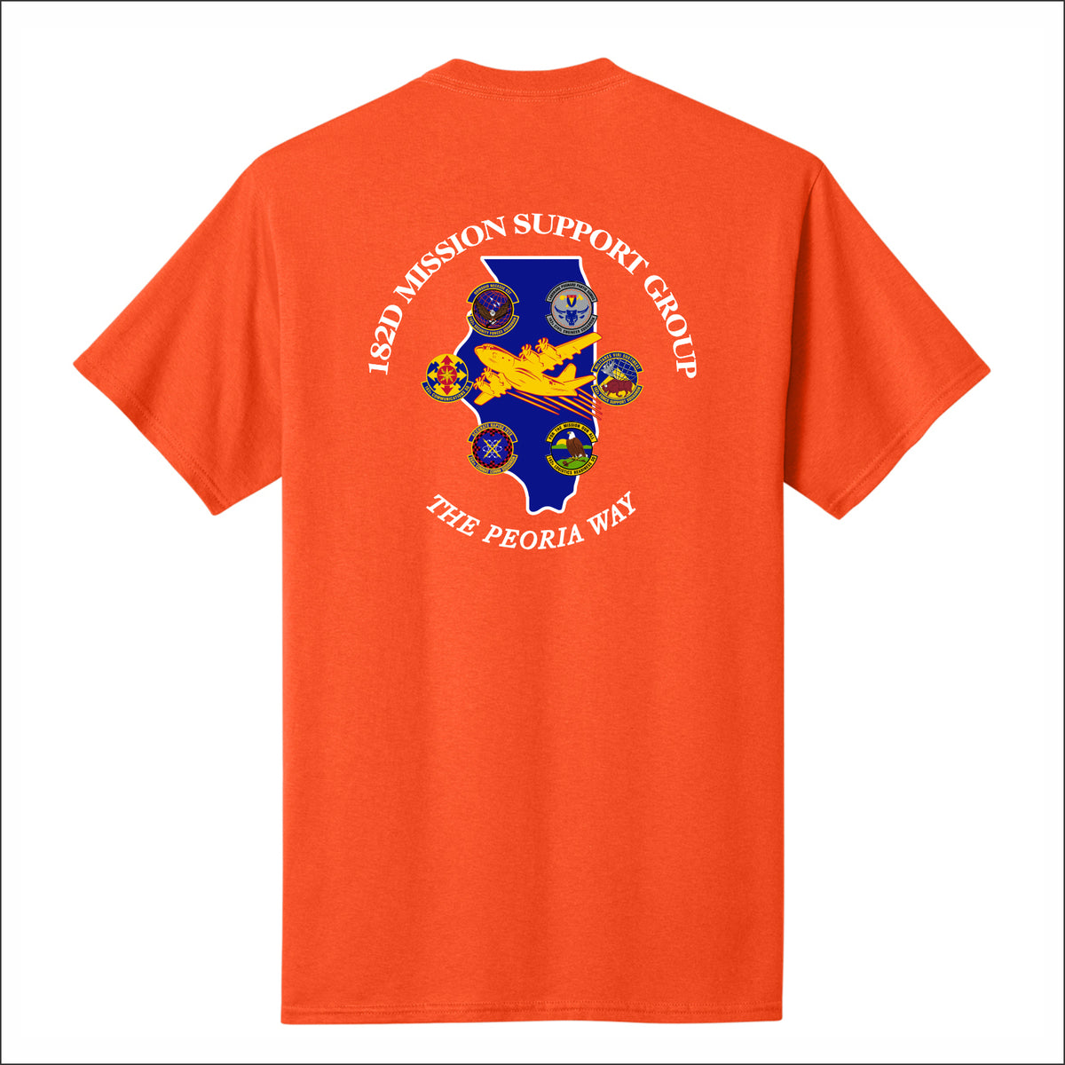 182nd Airlift Wing Short Sleeve T-shirt