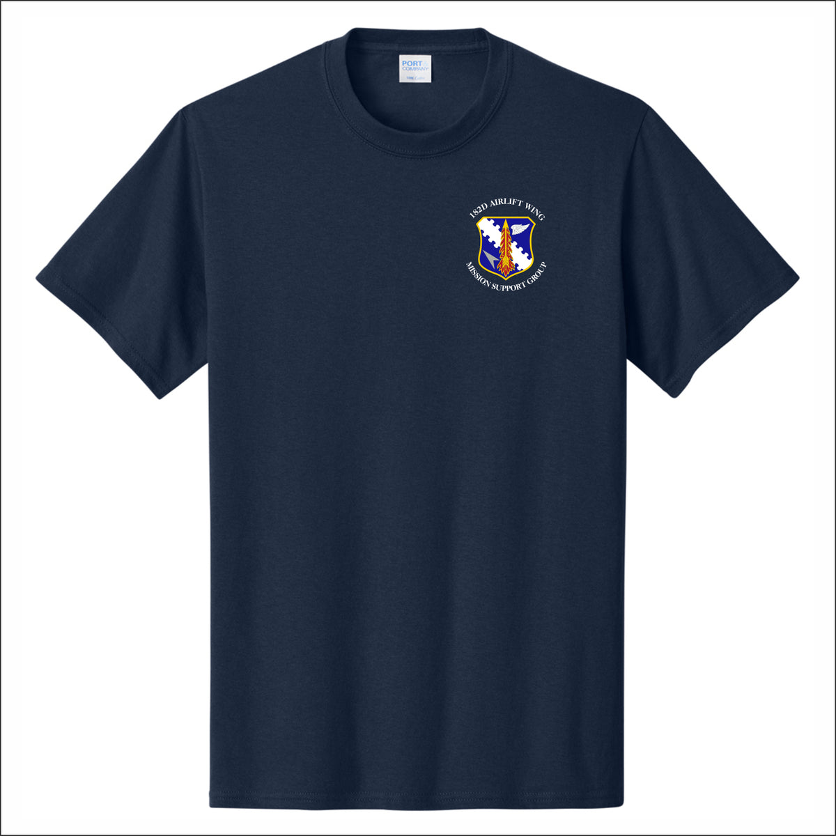 182nd Airlift Wing Short Sleeve T-shirt