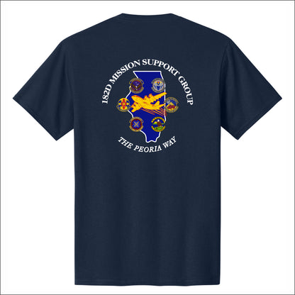 182nd Airlift Wing Short Sleeve T-shirt