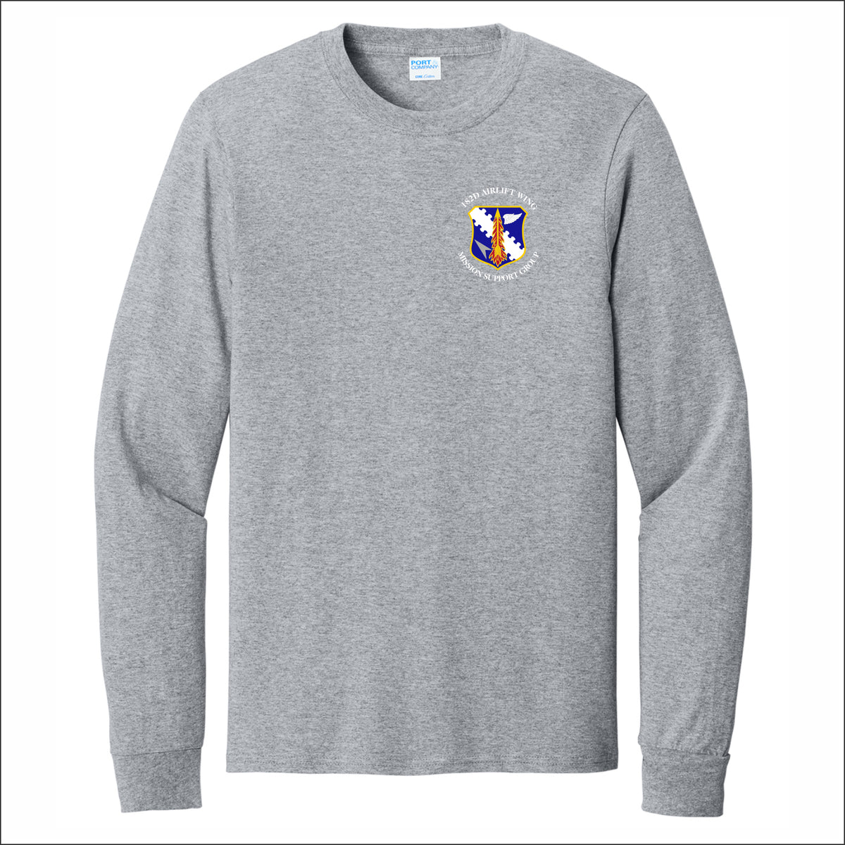 182nd Airlift Wing Long Sleeve T-shirt