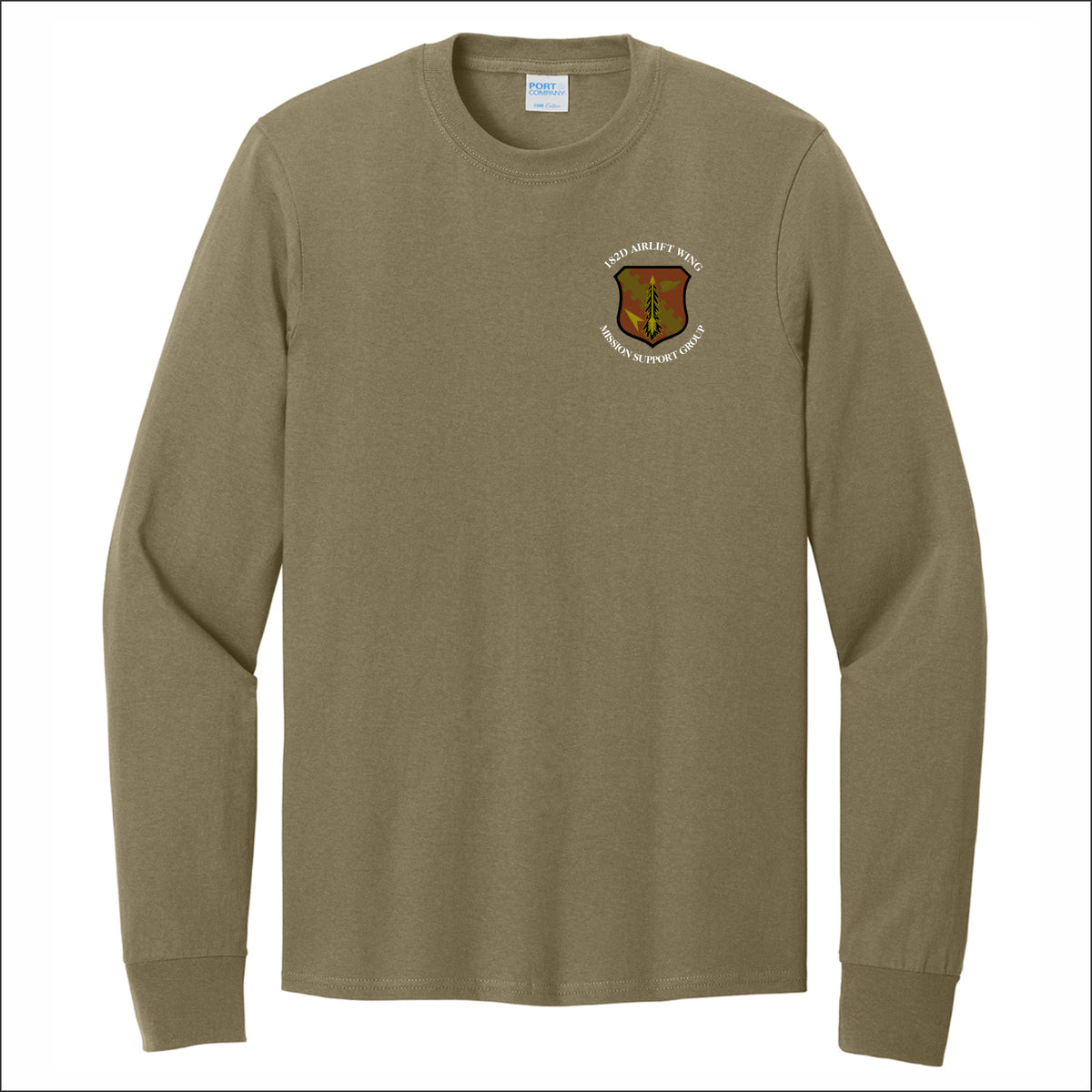 182nd Airlift Wing Long Sleeve T-shirt