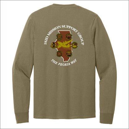 182nd Airlift Wing Long Sleeve T-shirt