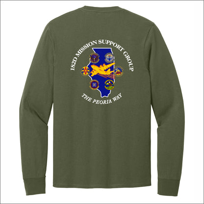182nd Airlift Wing Long Sleeve T-shirt