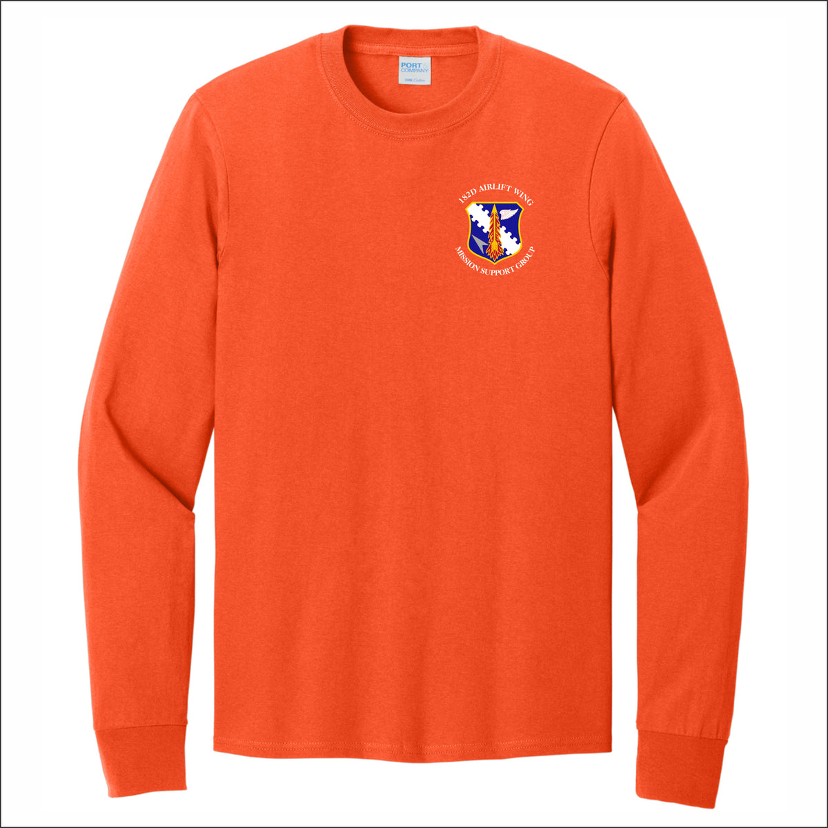 182nd Airlift Wing Long Sleeve T-shirt