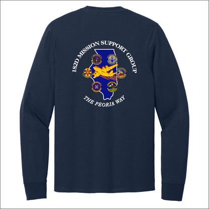 182nd Airlift Wing Long Sleeve T-shirt