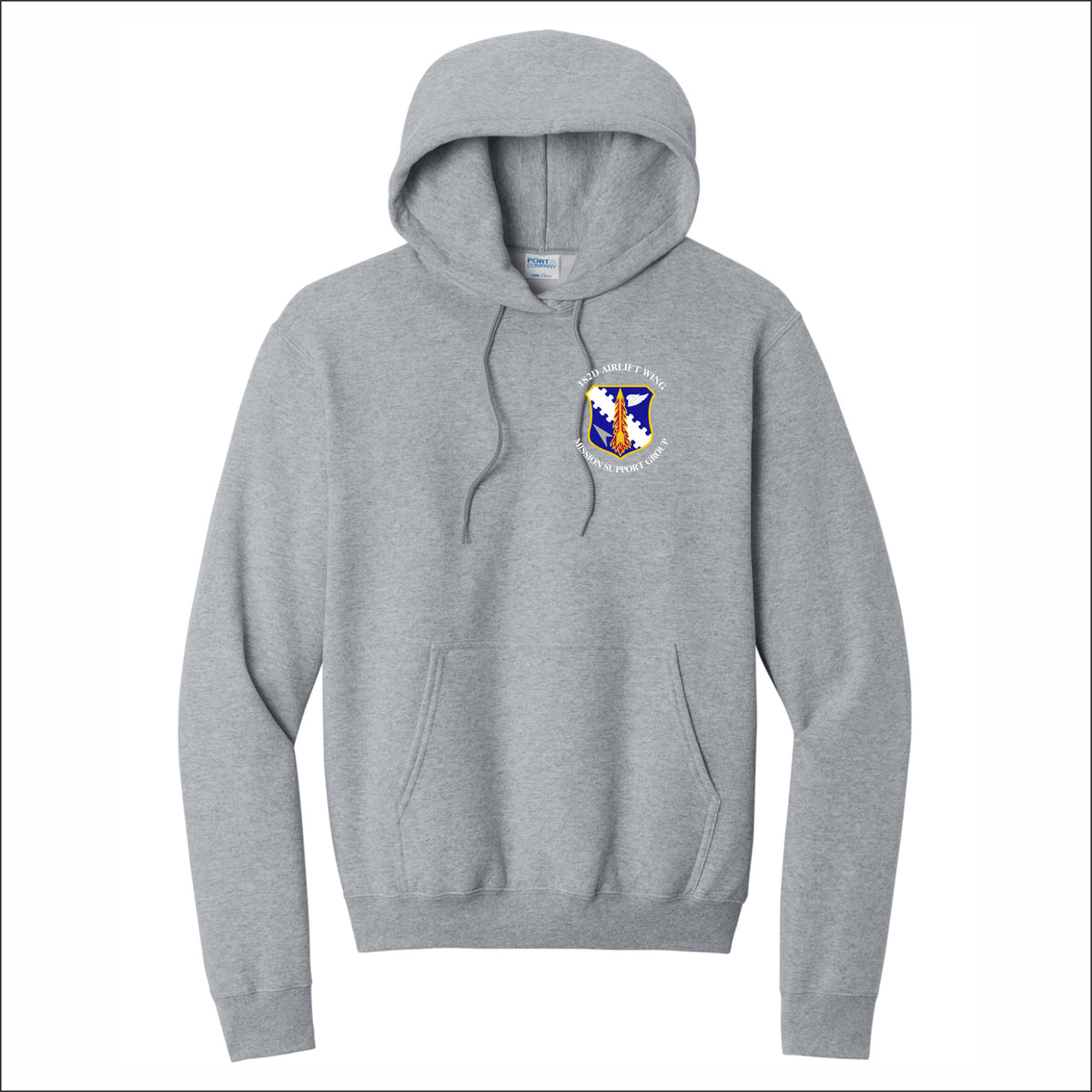 182nd Airlift Wing Hooded Sweatshirt