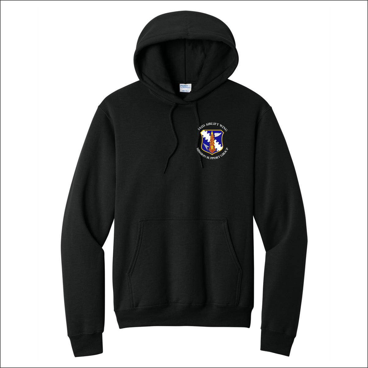 182nd Airlift Wing Hooded Sweatshirt