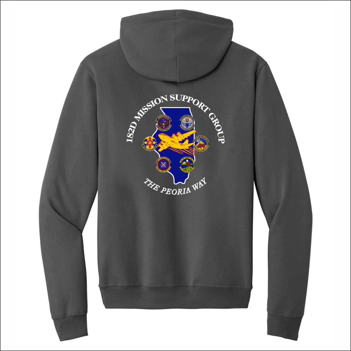 182nd Airlift Wing Hooded Sweatshirt