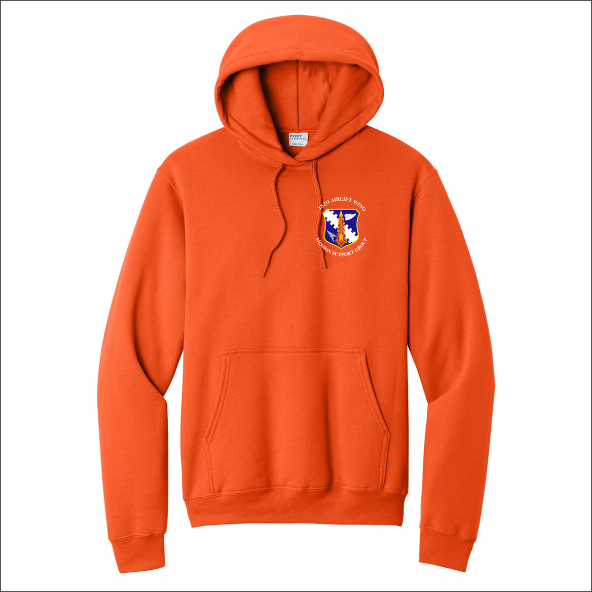 182nd Airlift Wing Hooded Sweatshirt