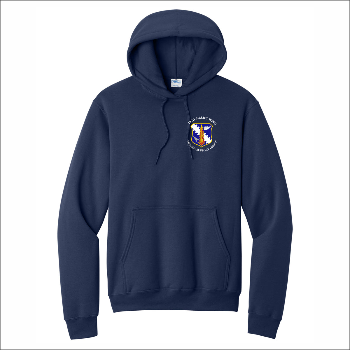 182nd Airlift Wing Hooded Sweatshirt