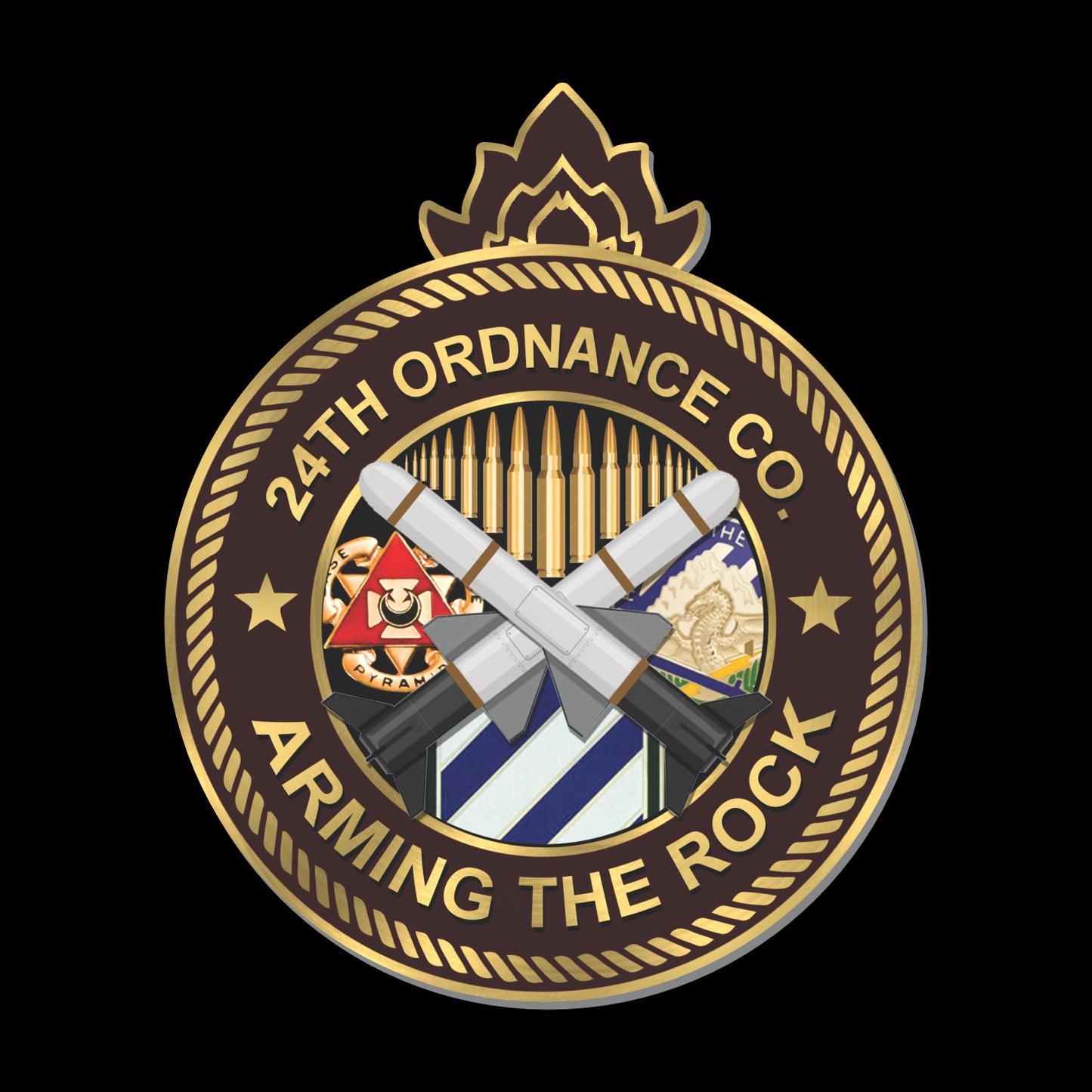 24th Ordnance Company Hooded Sweatshirt