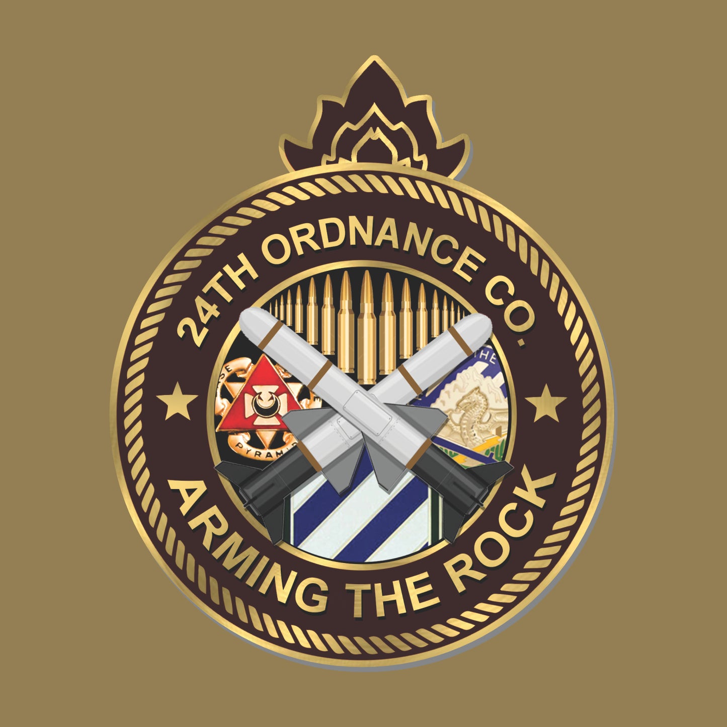 24th Ordnance Company Short Sleeve T-shirt